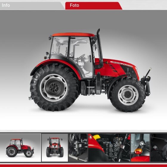 Katalog pro Zetor muzeum s podrobnými informacemi o traktorech.